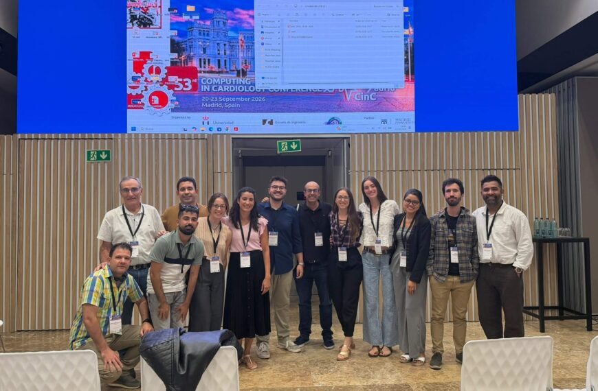 10 researchers from the BSiCoS group, in the Computing in Cardiology Congress 2026
